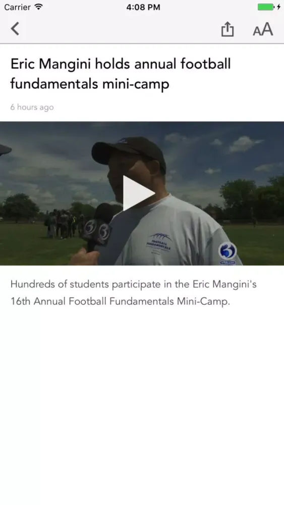 WFSB High School Sports Screenshots