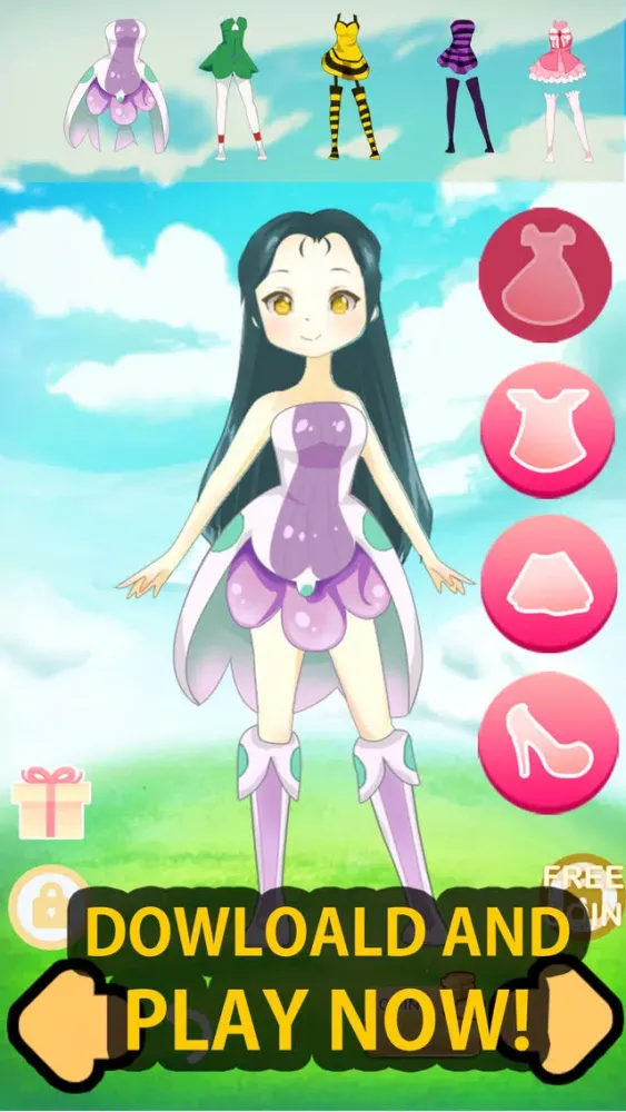 تصاویر Go to Create Monster Girl XY Dress up for Pokemon