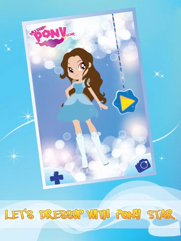 Pony Dress Up Games For My Little Monster Girls iPad  Ekran Görüntüleri