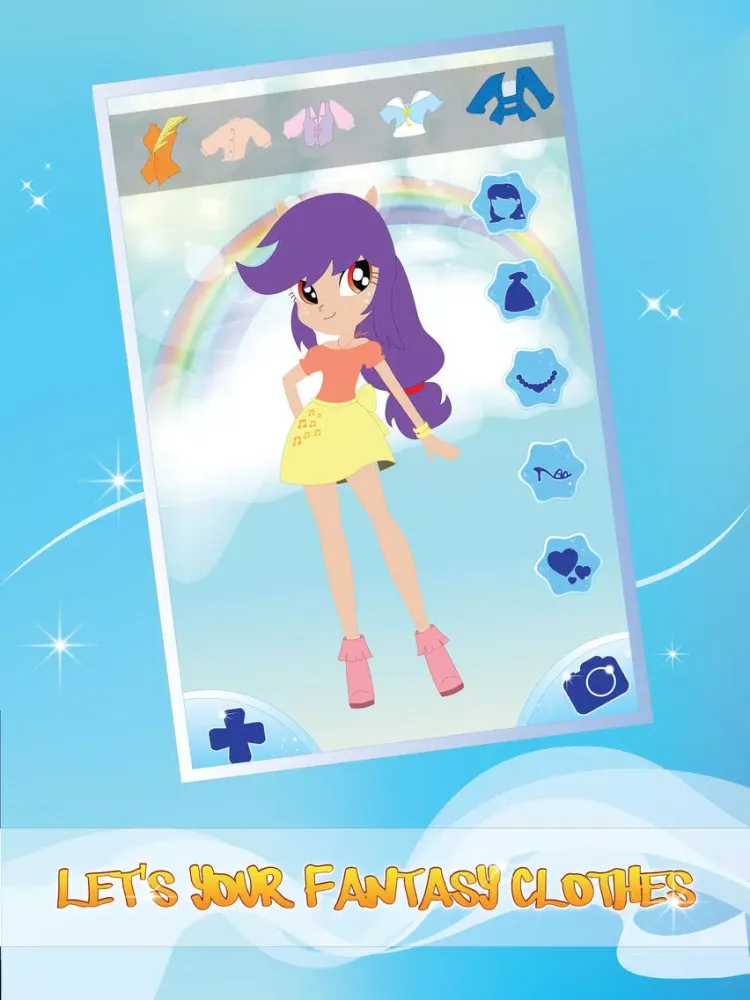 Pony Dress Up Games For My Little Monster Girls iPad  Ekran Görüntüleri