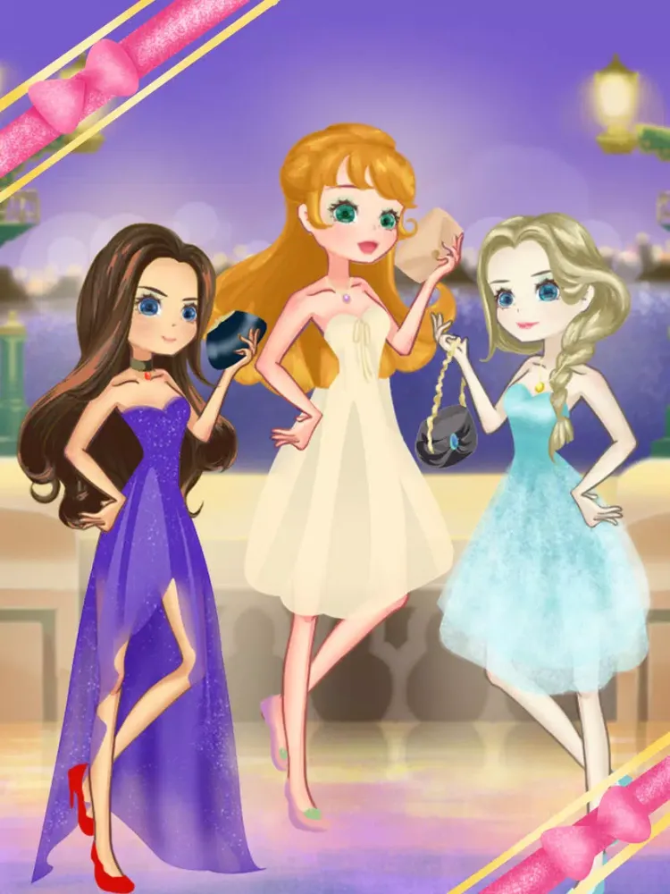 ภาพหน้าจอของ SuperHero Beauty Frozen Frenzy Mania Dress Up Game iPad 