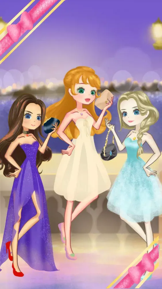 ภาพหน้าจอของ SuperHero Beauty Frozen Frenzy Mania Dress Up Game