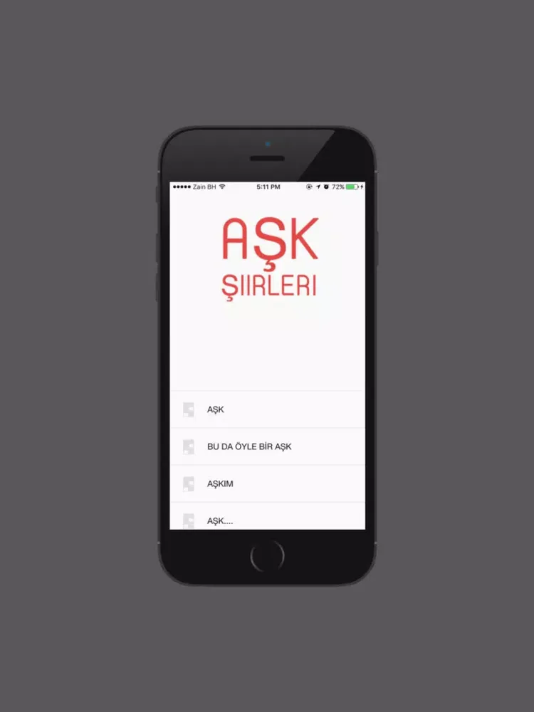 Aşk Şiirleri iPad  স্ক্রিনশট