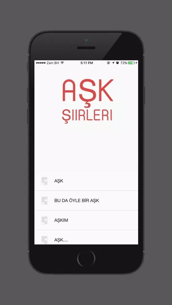 Aşk Şiirleri স্ক্রিনশট