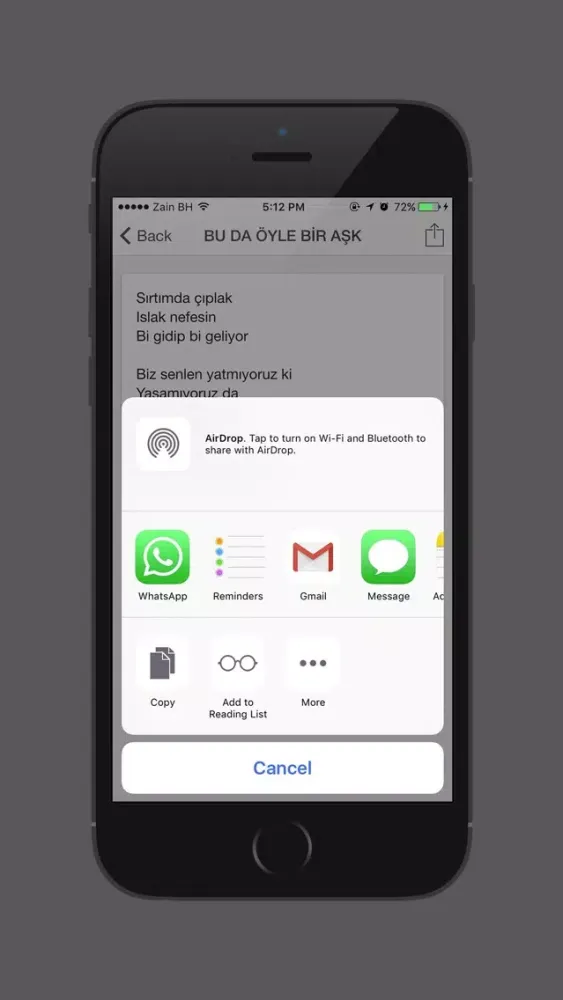 Aşk Şiirleri স্ক্রিনশট