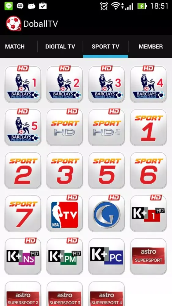 DoballTV Screenshots