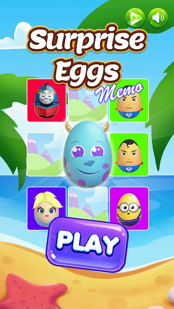 Surprise Eggs Memory Screenshots