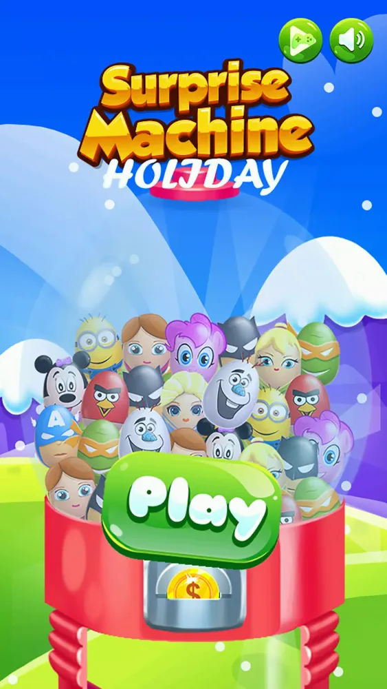 Tangkapan layar Surprise Eggs Machine