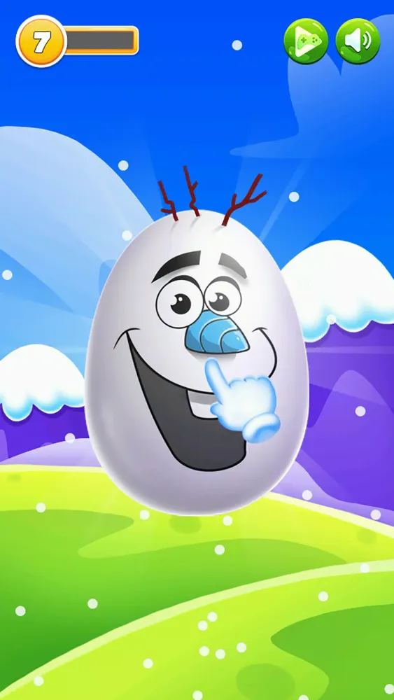 Tangkapan layar Surprise Eggs Machine