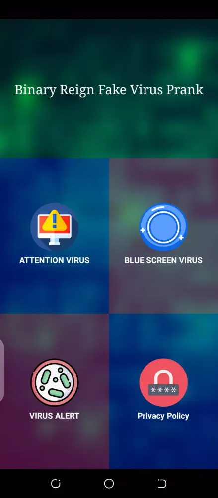 Binary Reign Fake Virus Prank স্ক্রিনশট