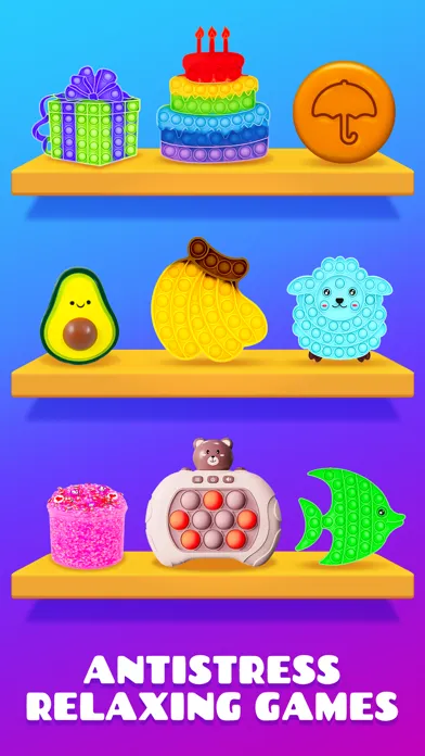 Screenshot di Antistress Calming Games