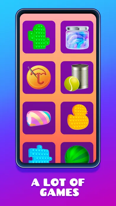 Screenshot di Antistress Calming Games