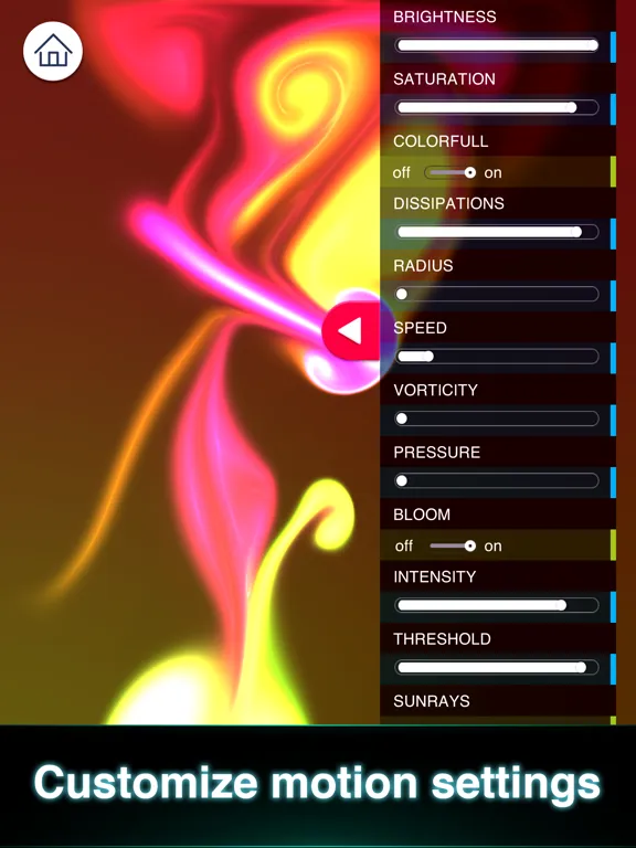 Fluid Simulation Sensory Magic iPad 应用截图