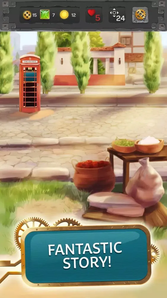 Capturas de tela do Time Travel Match 3