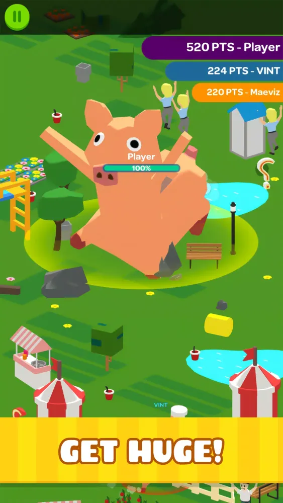 Piggy io - Pig Evolution スクリーンショット