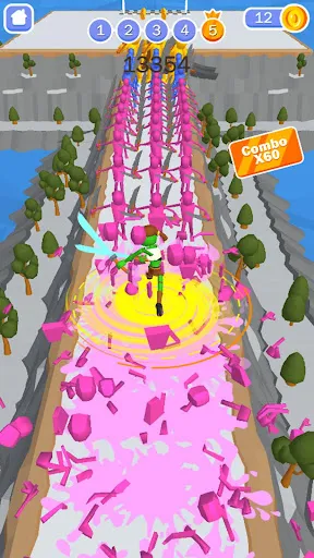 Mr Katana: Sword Games سکرین شاٹس