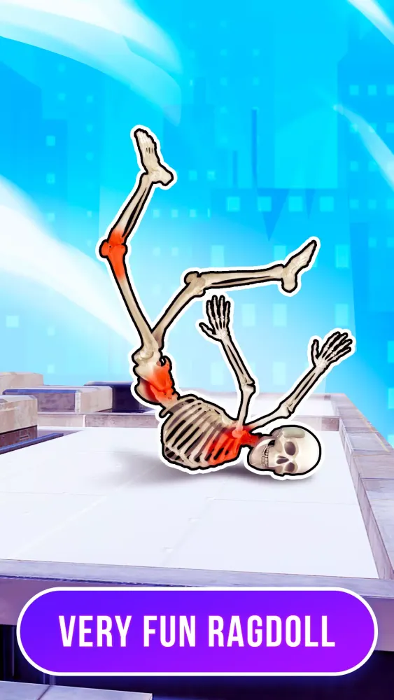 Tangkapan layar Ragdoll Simulator Fall Game