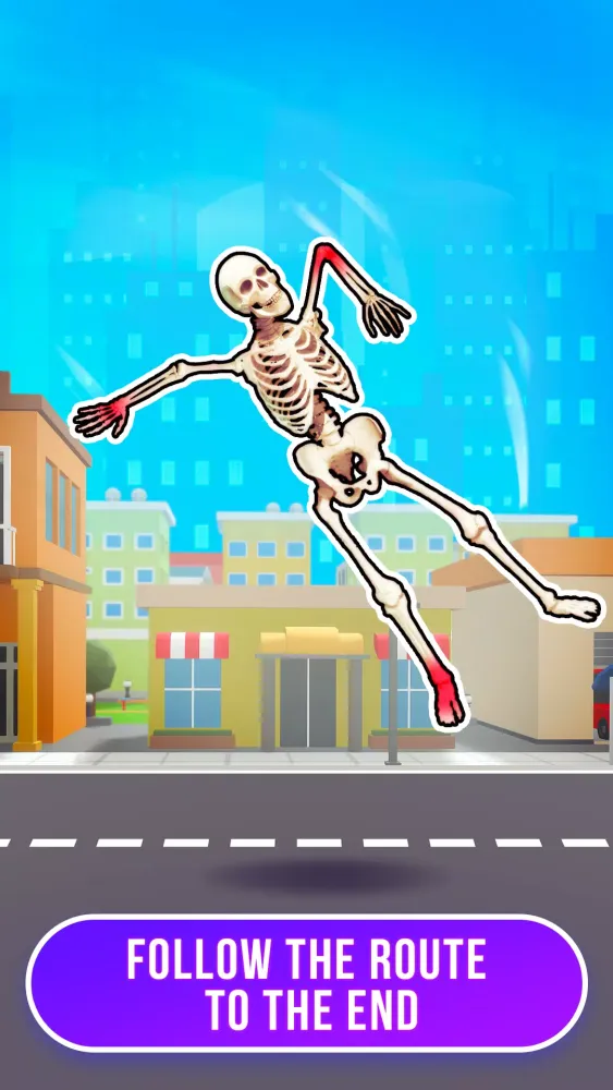 Tangkapan layar Ragdoll Simulator Fall Game