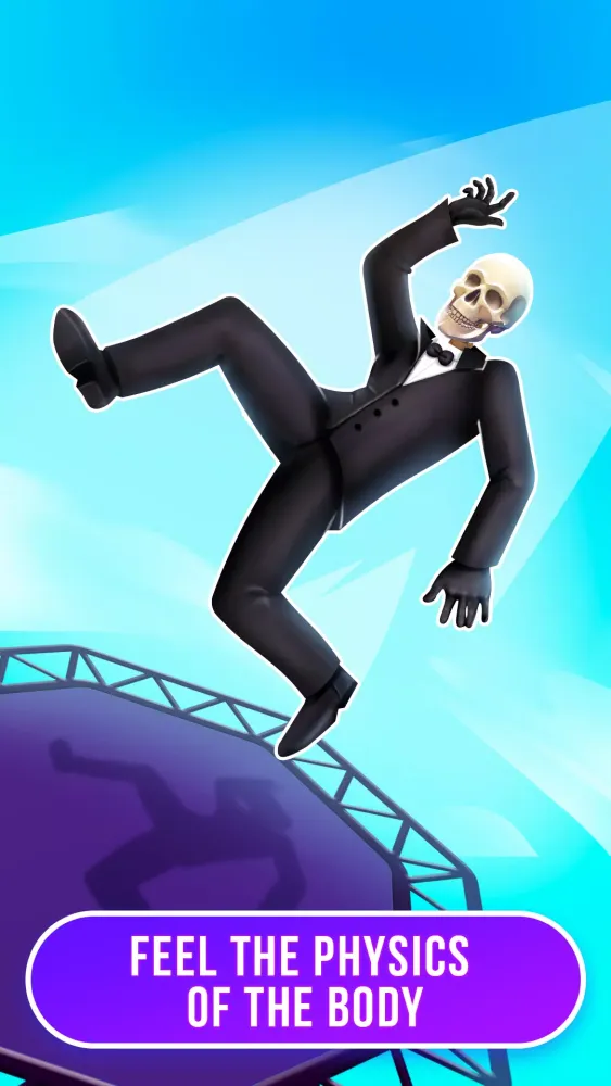 Tangkapan layar Ragdoll Simulator Fall Game