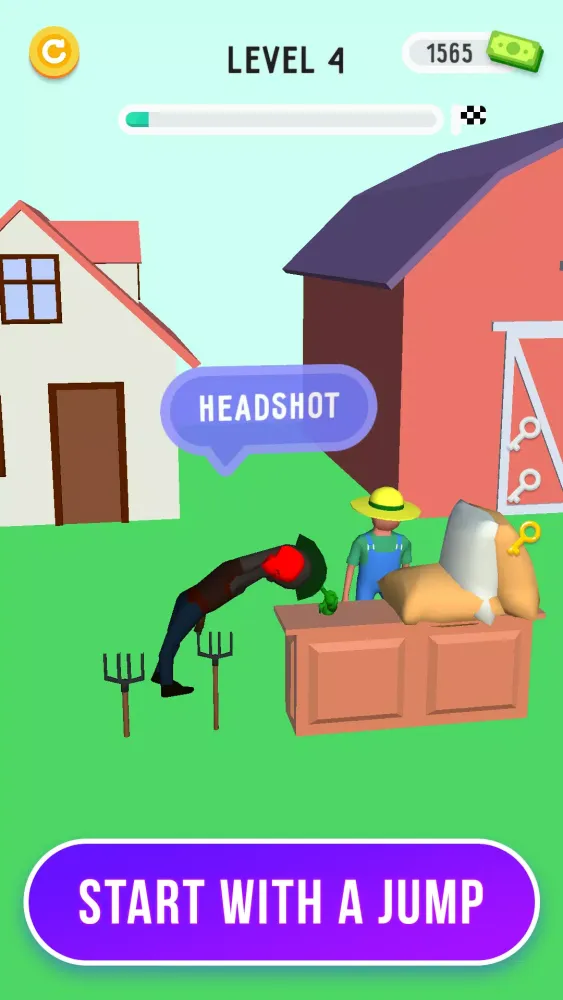 Tangkapan layar Ragdoll Simulator Fall Game