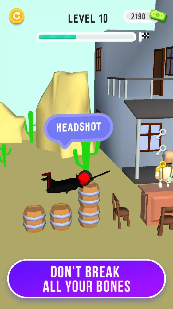 Tangkapan layar Ragdoll Simulator Fall Game