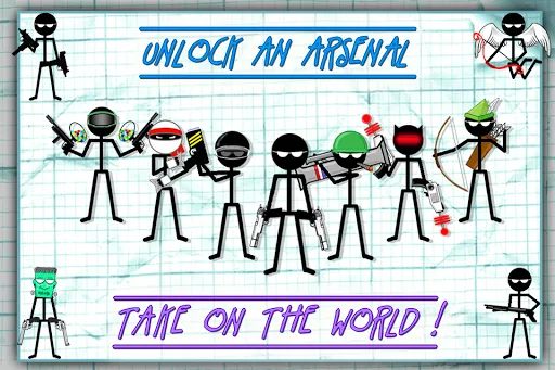ภาพหน้าจอของ Gun Fu: Stickman Edition