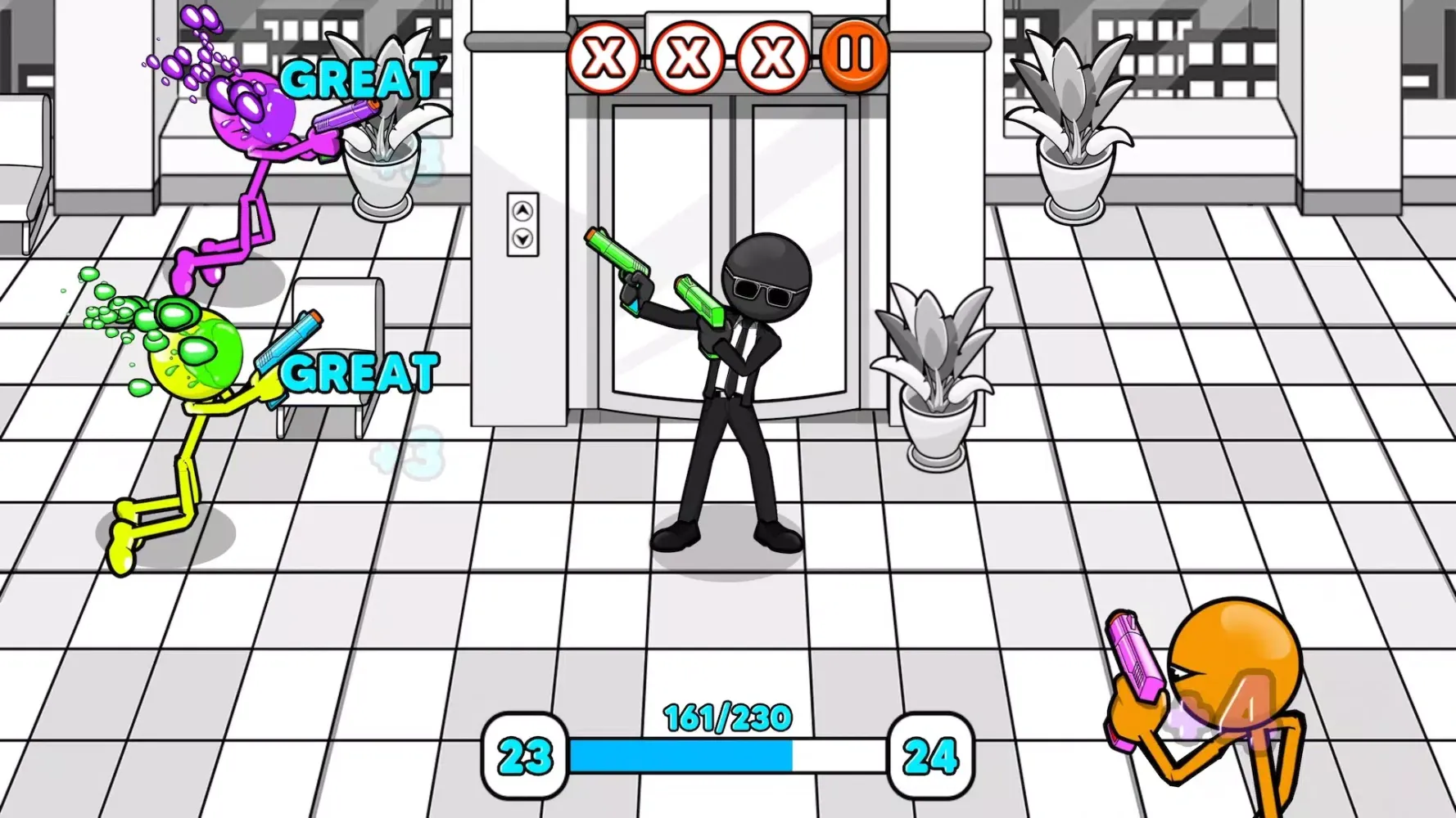 Gun Fu: Stickman 3應用截圖