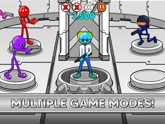 Gun Fu: Stickman 3 iPad  Screenshots