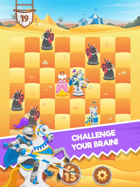 Knight Saves Queen स्क्रीनशॉट