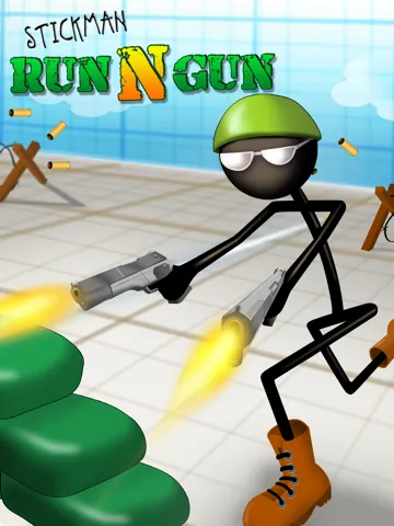 Stickman Run 'n Gun iPad  Ekran Görüntüleri