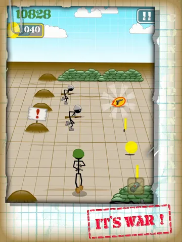 Stickman Run 'n Gun iPad  Ekran Görüntüleri