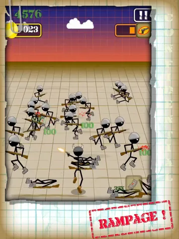 Stickman Run 'n Gun iPad  Ekran Görüntüleri