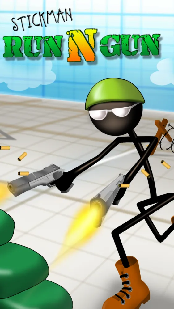 Stickman Run 'n Gun Ekran Görüntüleri