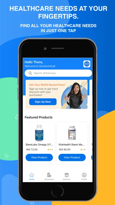 DoctorOnCall - Online Pharmacy স্ক্রিনশট
