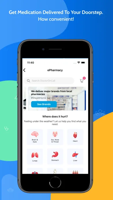DoctorOnCall - Online Pharmacy স্ক্রিনশট