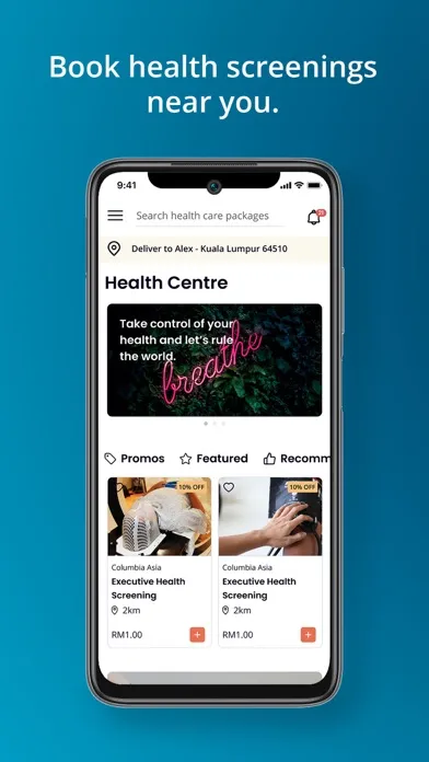 Capturas de pantalla de DOC Marketplace
