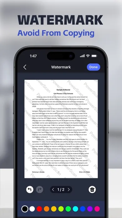 Screenshot di Power Scan-Scan to PDF