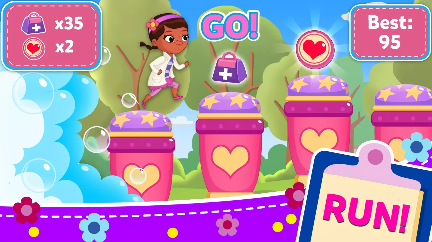 Скриншоты Bubble mission cute doc toy