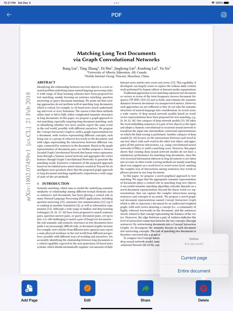Zrzuty ekranu Convert Doc To PDF: PDF Editor iPad 