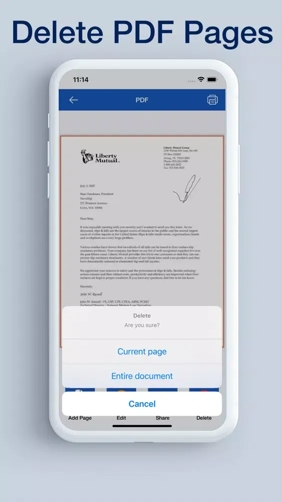Zrzuty ekranu Convert Doc To PDF: PDF Editor