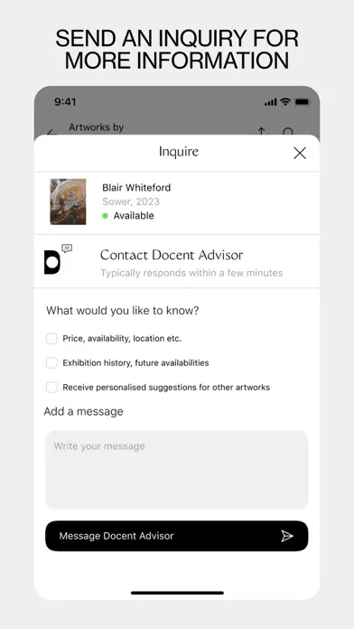Docent Art Screenshots