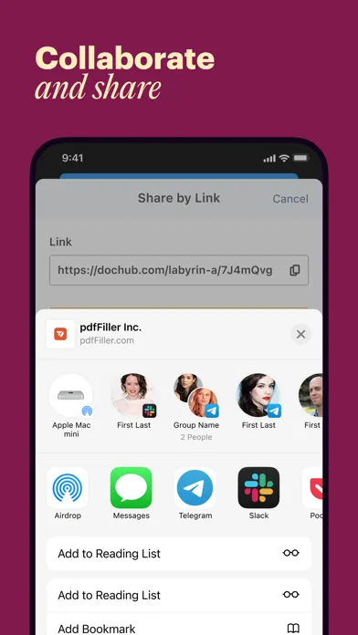 DocHub: Simple PDF Form Editor स्क्रीनशॉट