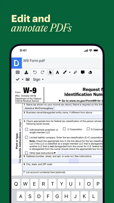 DocHub: Simple PDF Form Editor स्क्रीनशॉट