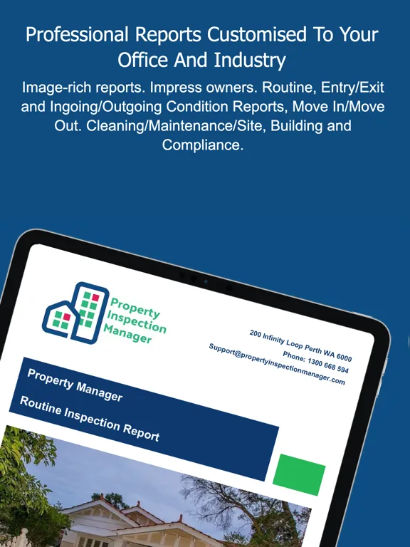 Zrzuty ekranu Property Inspection Manager iPad 