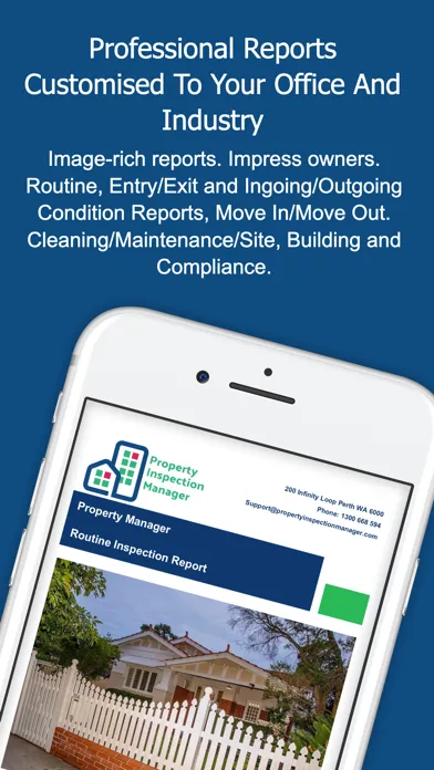 Zrzuty ekranu Property Inspection Manager