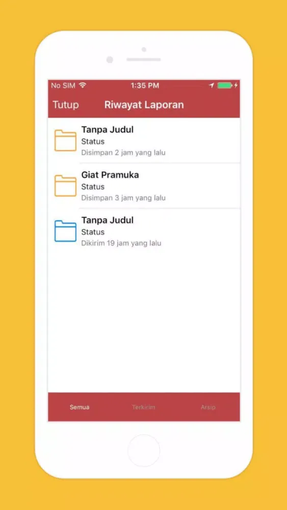 Tangkapan skrin Binmas Aparat