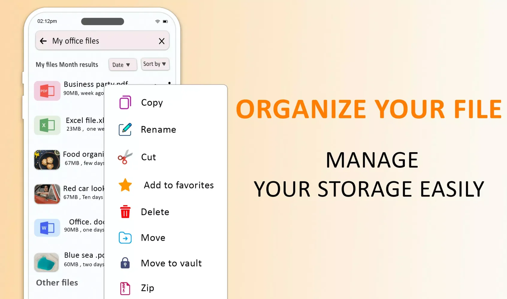 My Files Screenshots