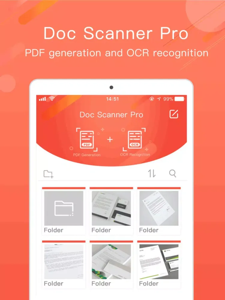 Capturas de pantalla de Doc Scanner Pro-OCR&PDF iPad 