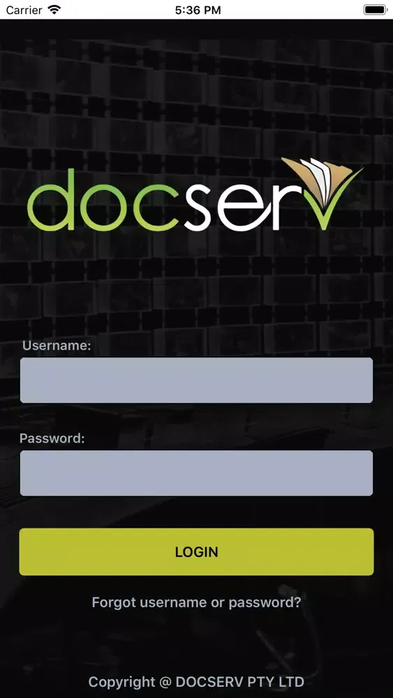 Docserv Screenshots