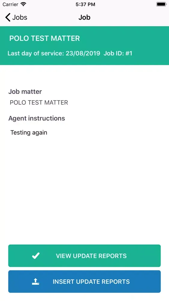 Docserv Screenshots